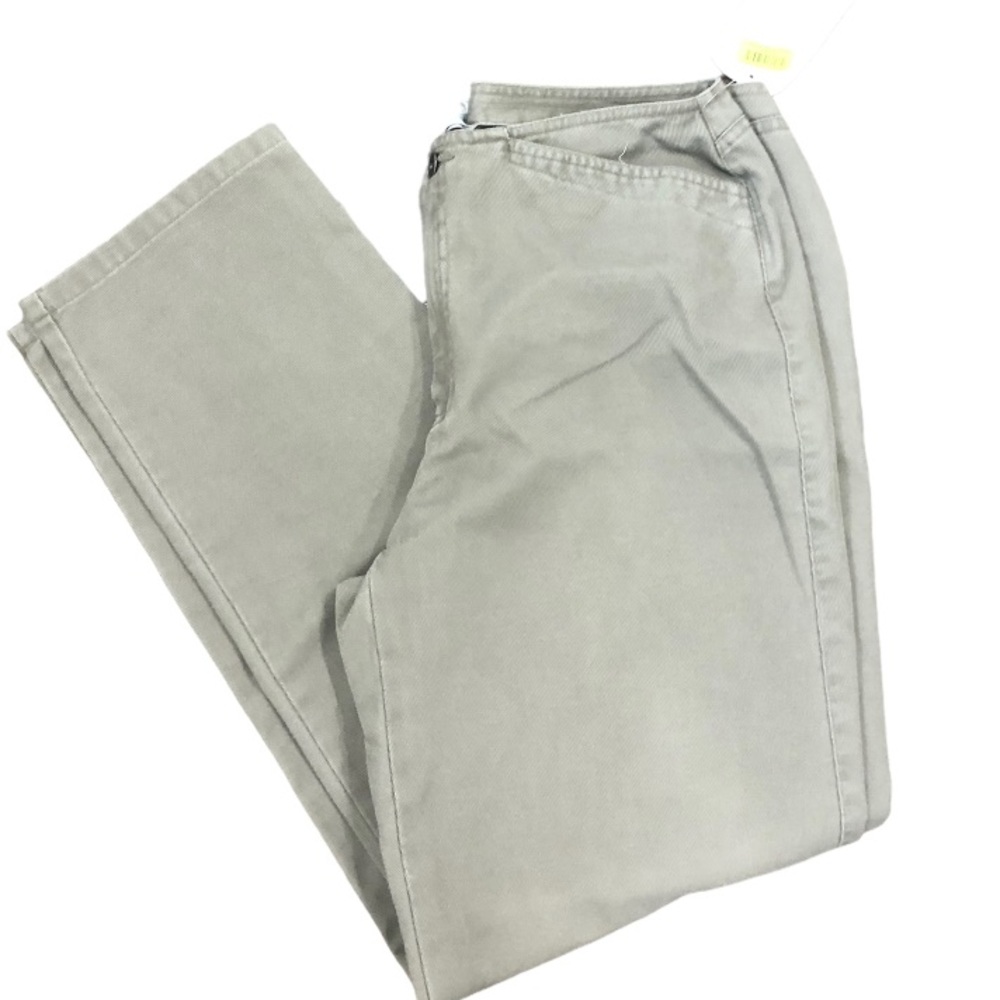 LIZ CLAIBORNE HIGH WAISTED KHAKI PANTS 12